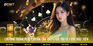 debet hoàn trả 100%
