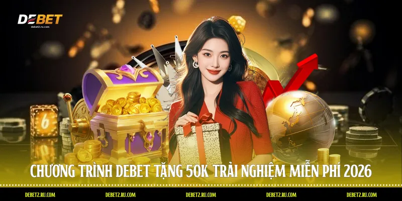 debet tặng 50k