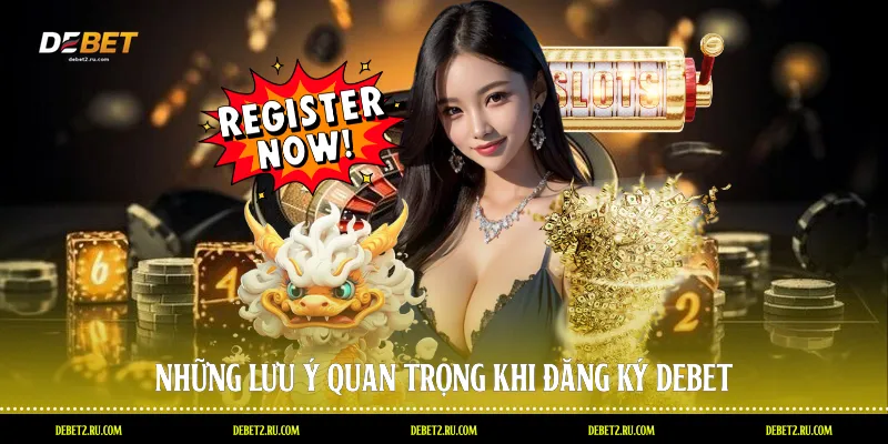 Những lưu ý quan trọng khi đăng ký Debet