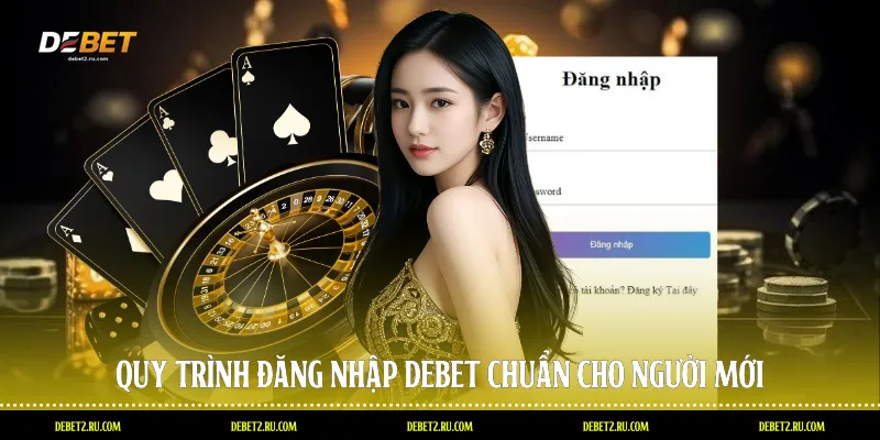 Quy trình đăng nhập Debet chuẩn cho người mới