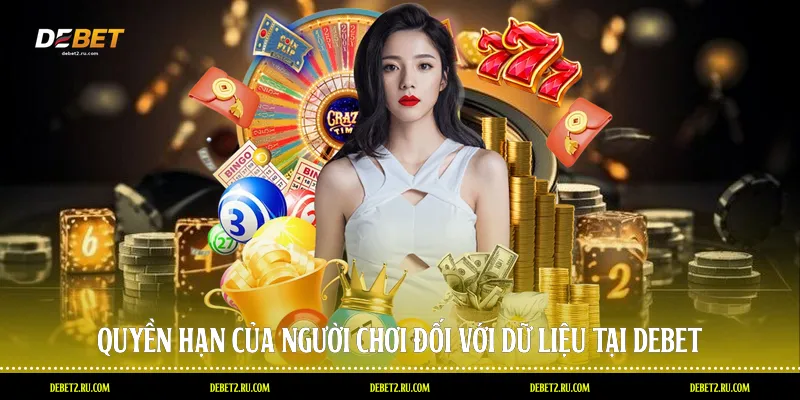 Quyền hạn của người chơi đối với dữ liệu tại Debet