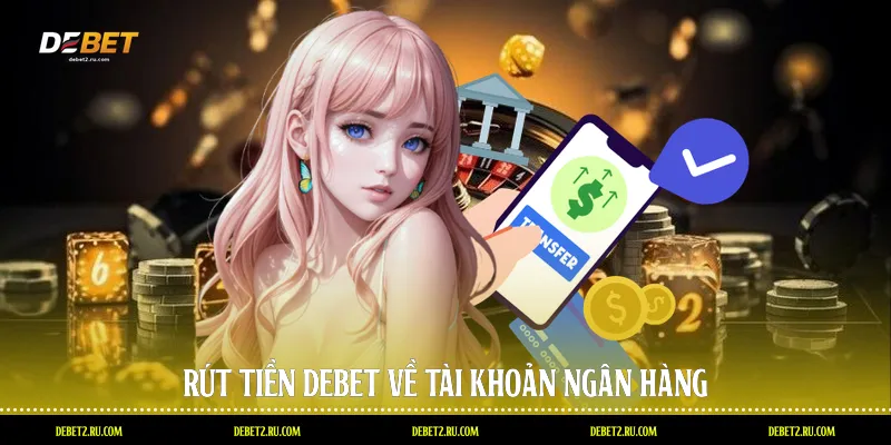 Rút tiền Debet về tài khoản ngân hàng